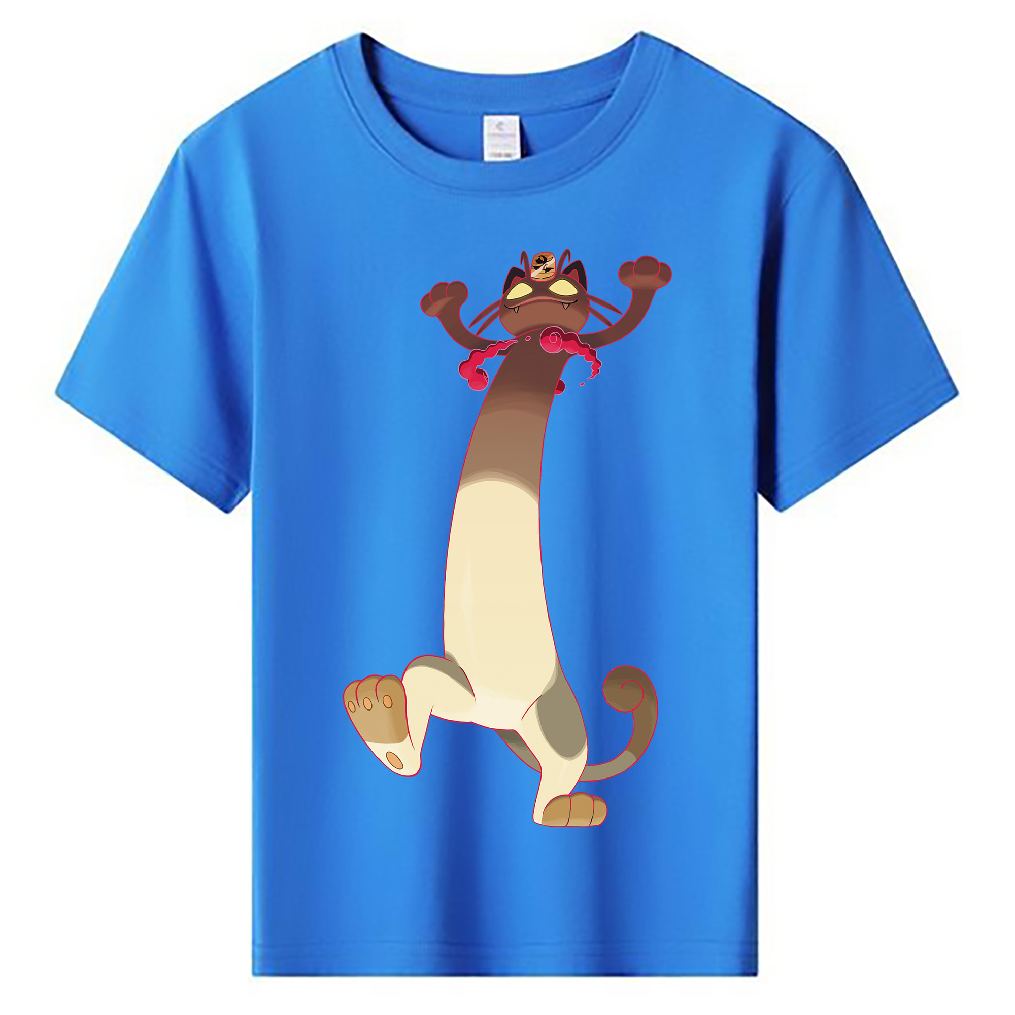 （画像用） ポケットモンスター Pokémon 綿100％キッズTシャツ（フロントプリント）